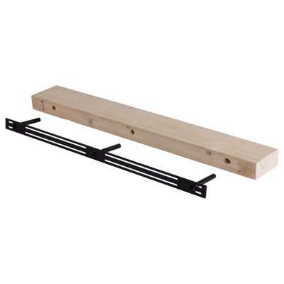 Dogberry Collections Solid Beam Floating Shelf