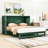 Queen Murphy Bed with Built-In Charging Station and Drawer