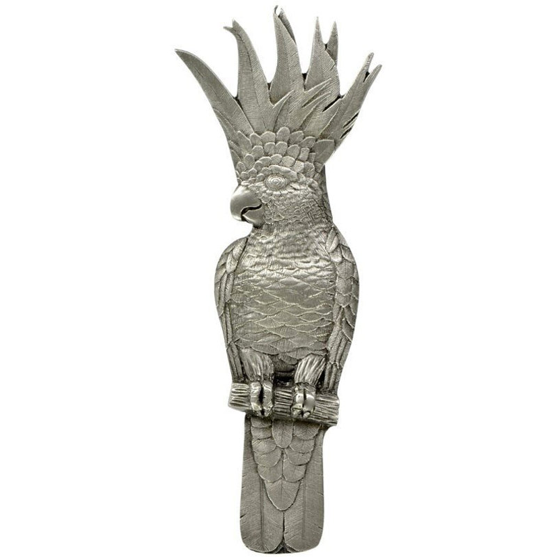 Novelty Pull, Right, Antique Pewter