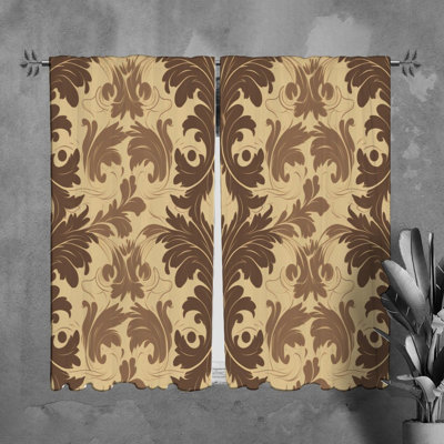 Paire de rideaux obscurcissant en polyester Miguelangelo