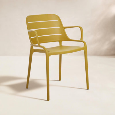 Nohr Stackable Patio Armchair