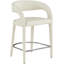 Tabouret de comptoir en simili cuir Arthur-William-73672586