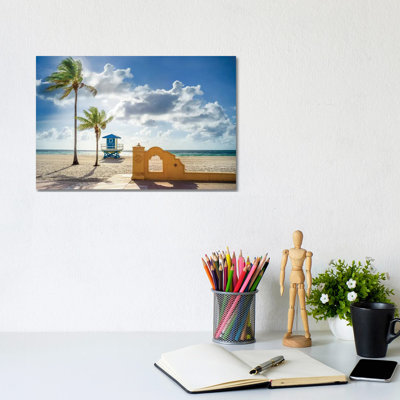 Florida Mornings by Susanne Kremer - Wrapped Canvas Painting