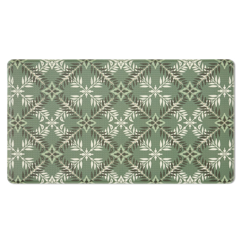 Tapis de cuisine Danikah, Vert multi