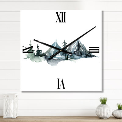 Metal Wall Clock
