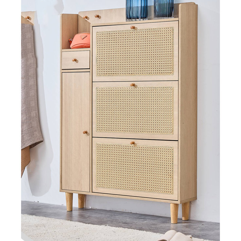 12 Pair Shoe Storage Cabinet