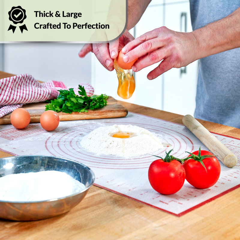 WAFE Non-Stick Silicone 5 Piece Baking Mat Set