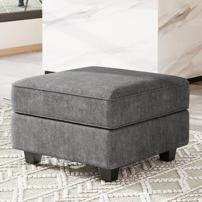 Module de 26,5 po de largeur avec repose-pieds rembourré et repose-pieds pour canapé modulaire