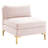 Ardent Performance Velvet Armless Chair-473262103