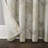Fryer Watercolor Floral Linen Blend Semi-Sheer Rod Pocket Curtain Panel-314694672-314694679