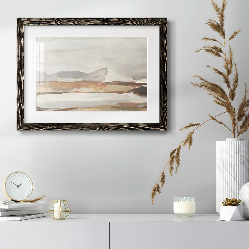 Dusky Mountain II, Noir, H 18 po x l 26 po x P 1,5 po
