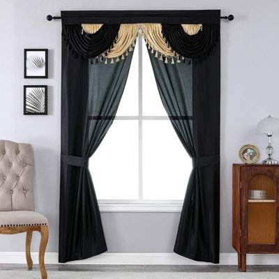 Sheer Curtain Panel Pair