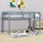 Kaisei Twin Wooden Loft Bed With Ladder-648273759