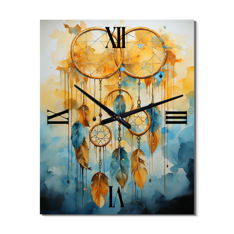 Horloge murale Ermilo - Dream Catcher, Très grand