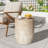 Outdoor Cicci Carved Side Table-157352838