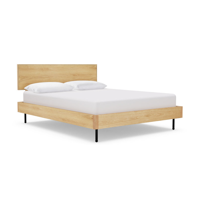 Munro Bed, King, White Oak