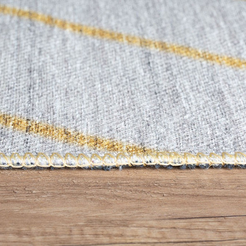 Luxurious Machine Washable Carpet, 100% Polyester, 7.5 x 10.8 Feet | Pile Height: 0.2 Inches, 1850 g/m² | Recycled Poly Cotton Underside, Easy Care, Perfect for Living Room & Bedroom, Soft & Durable Design