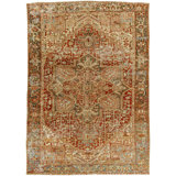 Antique One Of A Kind One-of-a-Kind 7'3" X 10' Hand Knotted Area Rug