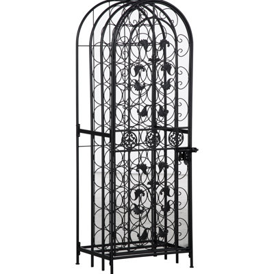 Wrought Iron Wine Rack