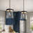 Deuxville 1 - Light Matte Black Single Pendant
