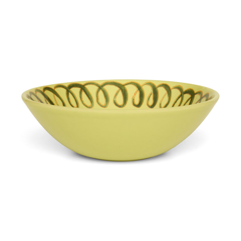 Amalfi Cereal Bowl - Lime - 7", Lime