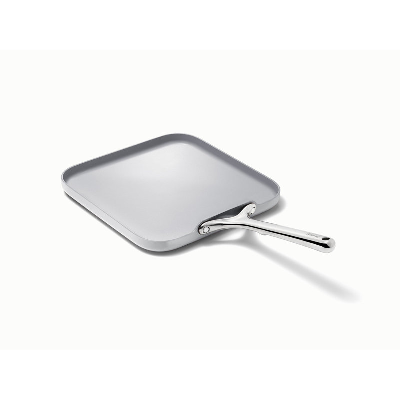 Caraway Plaque chauffante carrée 11 po, Gris