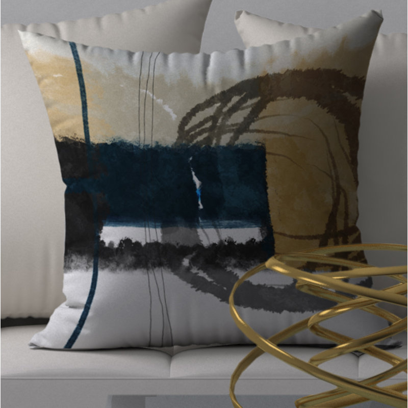 Housse de coussin carrée Munchy cool, H 18 po x l 18 po