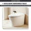 12" Rough-In Smart Bidet Toilet with Auto Flush on Exit, Heated Seat, Manual Flush for Power Outage, Multi-Functional