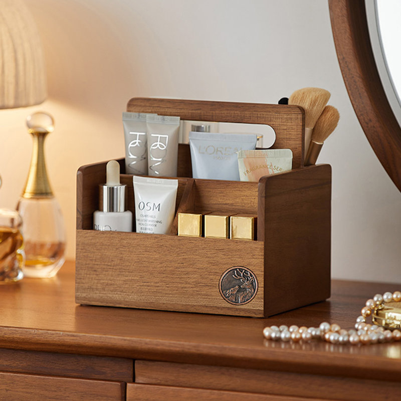 Organisateur de maquillage pour coiffeuse, organisateur de comptoir