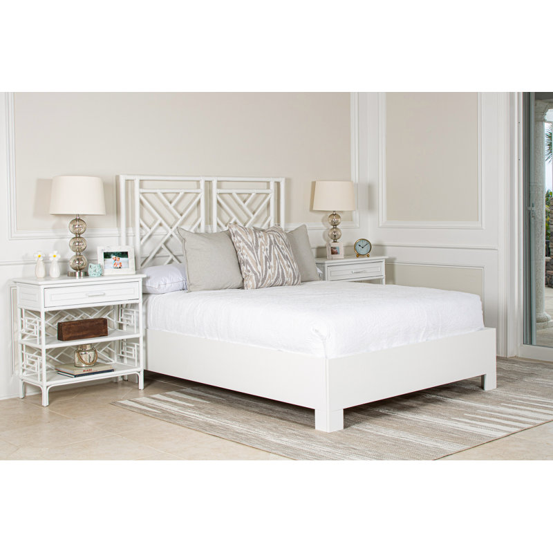 Alden Bed, White, Queen