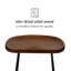 Tabouret de bar en bois massif Alberts-945433925-943440294