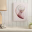 Marble Blush Snail 2 - Wrapped Canvas Print-2120526489