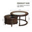 Ensemble de tables basses Modern Modern