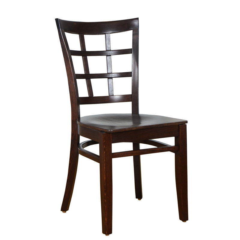 Harner 18'' H Solid Wood Side Chair