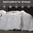 Premium All Season Bed Comforter - Fluffy Breathable & Warmth Feather Down California King Size Duvet Insert-1652314528
