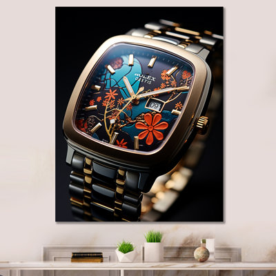 Luxury Watch Steel Sentinel II - Watches Canvas Prints
