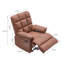 1 Seater Faux Leather Sofa