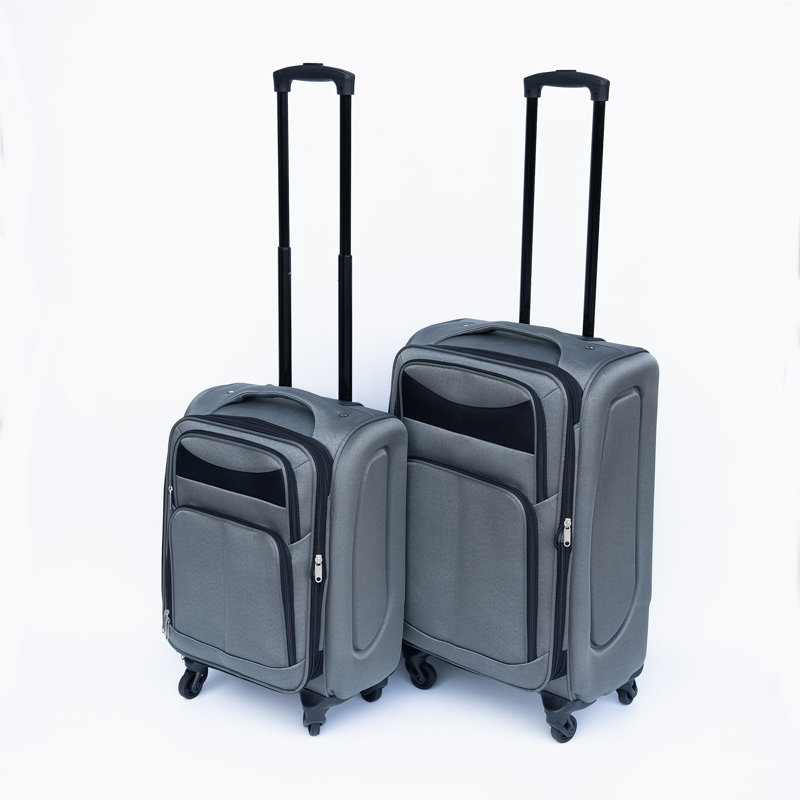 (20 + 24) Ensemble de valise deux pièces Valise à roulettes sans verrou universel