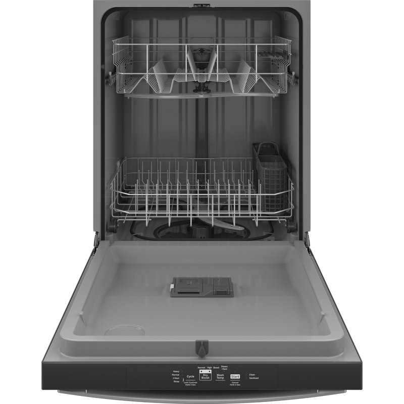 24" 55 dBA Smart Built-In Digital Control Dishwasher, Silver