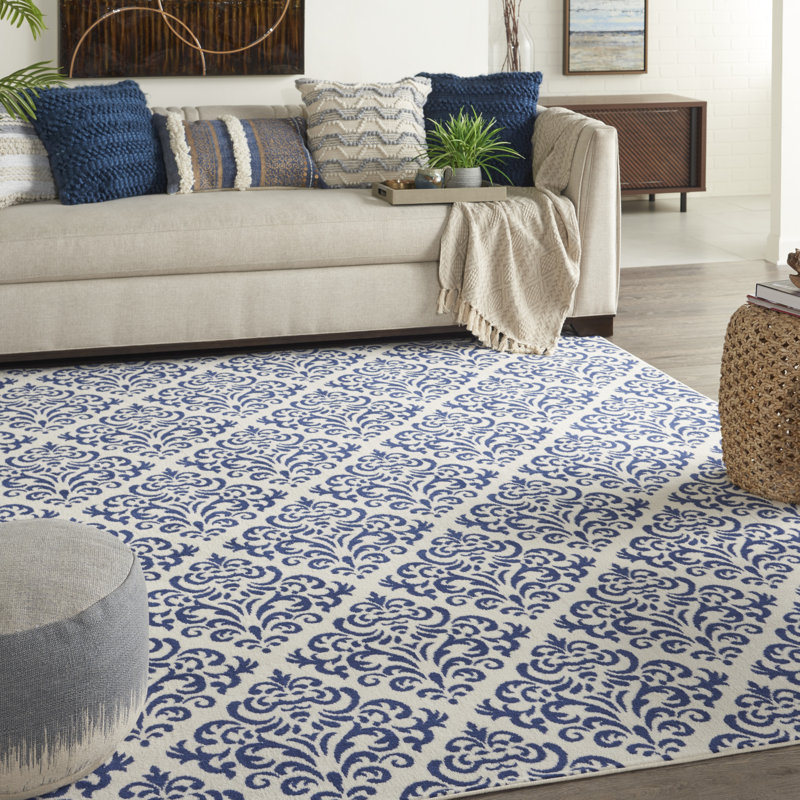 Tapis blanc Bo, Rectangle 7 pi x 10 pi