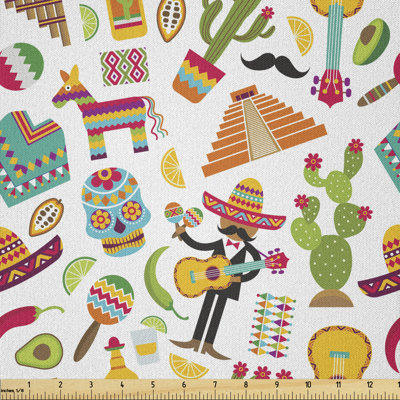 Basile Day of the Dead Culture Multi-purpose Fabric
