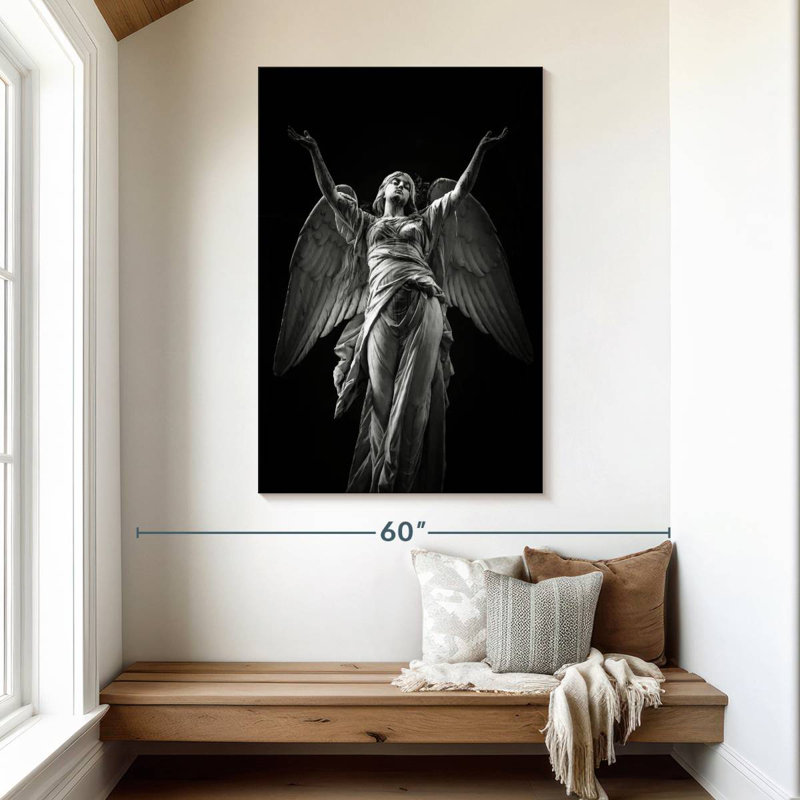 Lilie Angel Statue, 48" H x 32" W
