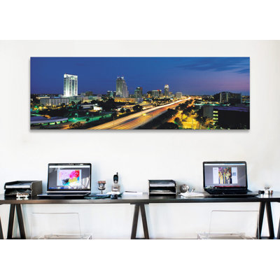 «Oakland Skyline Cityscape», reproduction de photo sur toile