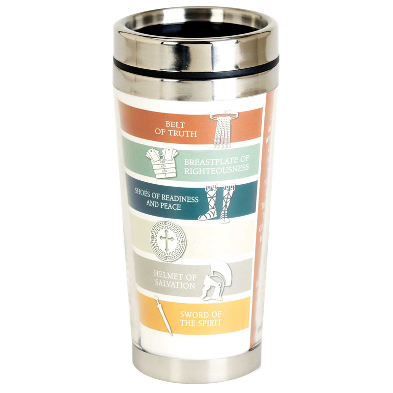 Grande tasse de voyage Armor Of God 16 oz