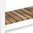 Cedarfield Brown & White Wooden Entry Table | Modern Farmhouse |