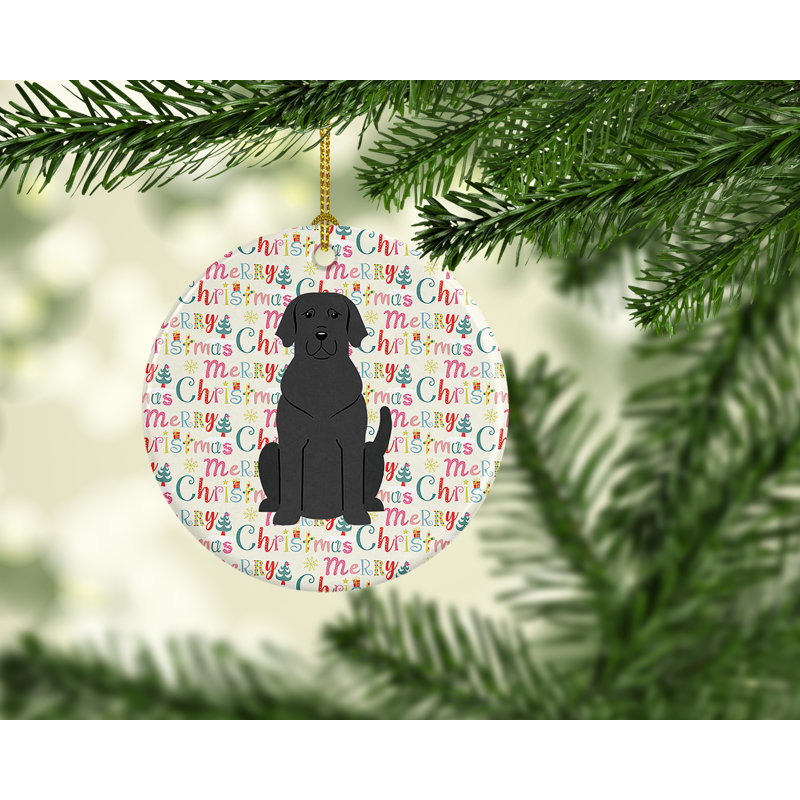 Ornement suspendu Merry Christmas