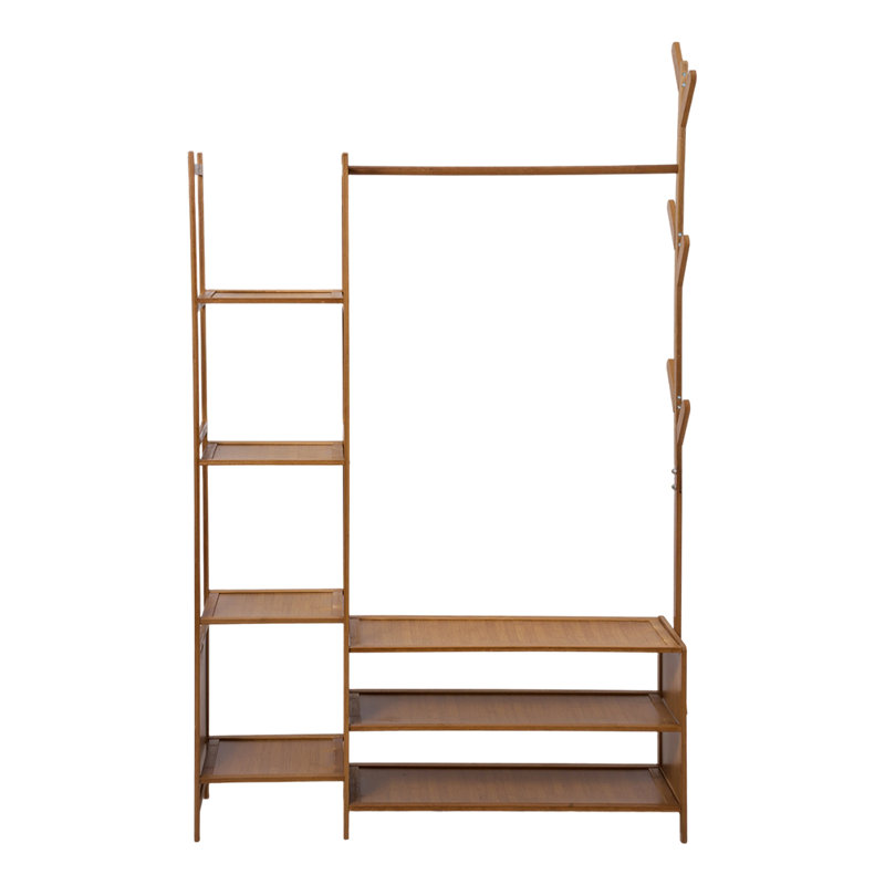 100cm Clothing Rack, Light Brown