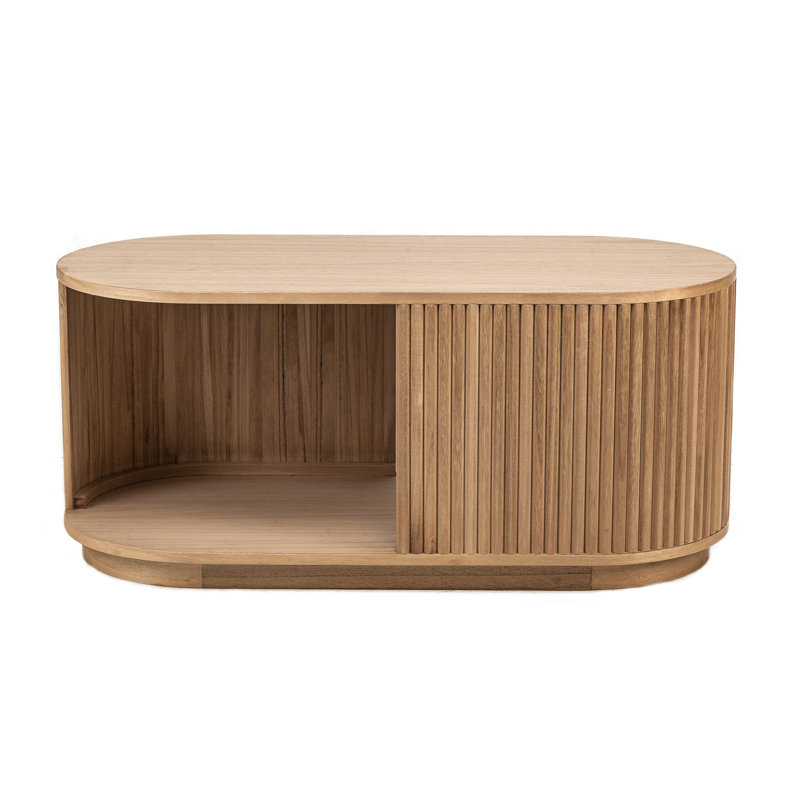 Vanmeter Ash Wood Coffee Table