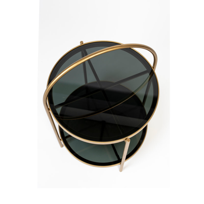 Maeve Glass End Table
