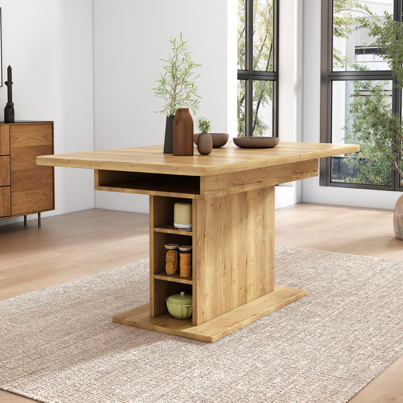 Extendable Dining Table, Oak